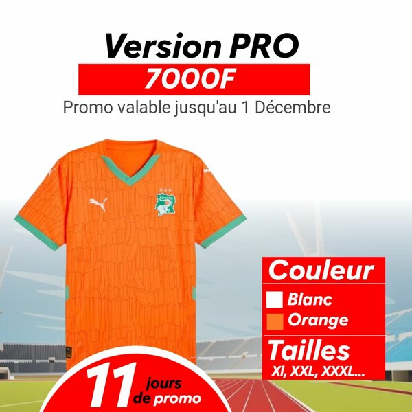 Maillot de football Côte d'Ivoire