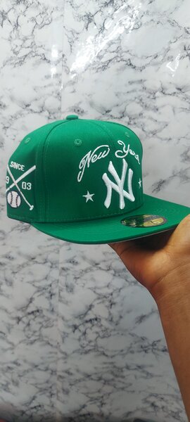 Casquette New York MLB Verte pour Homme