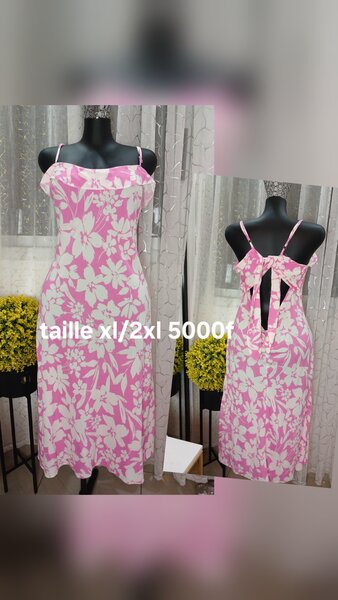 Robe Fleurie Été Taille XL/2XL