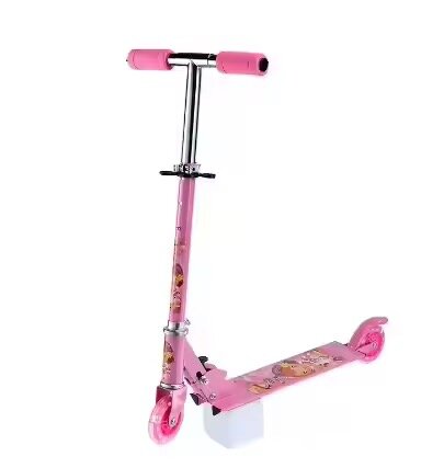 Trottinette Enfant Rose Pliable