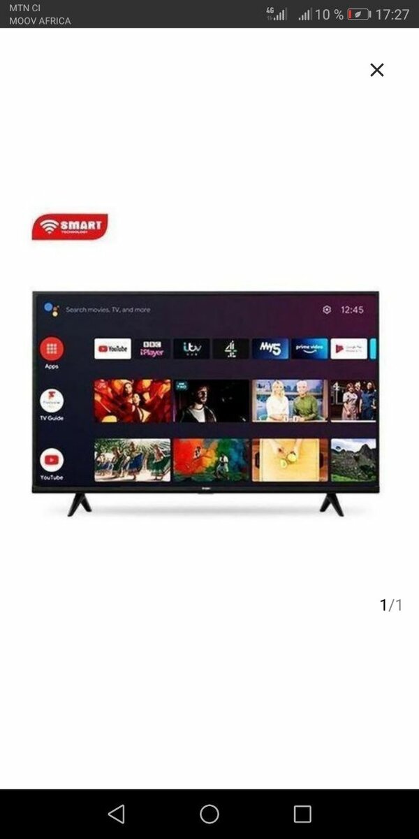 Téléviseur Smart LED 58 pouce