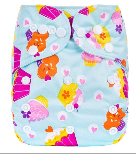 Couche Lavable Bébé Cupcake