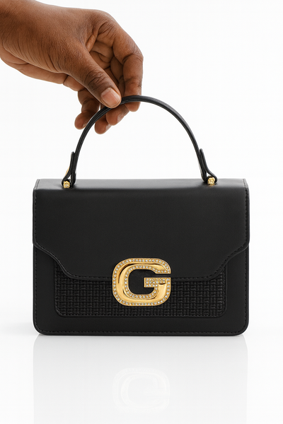 Sac à main élégant noir