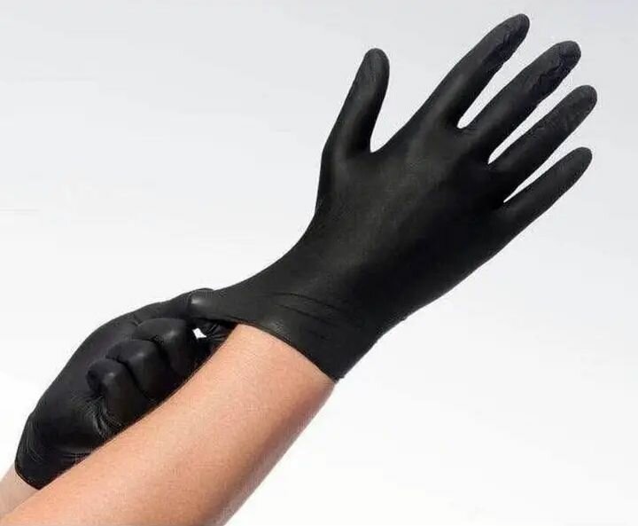 La paire de Gants alimentaire