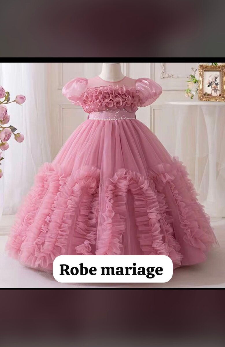 Robe de princesse enfant