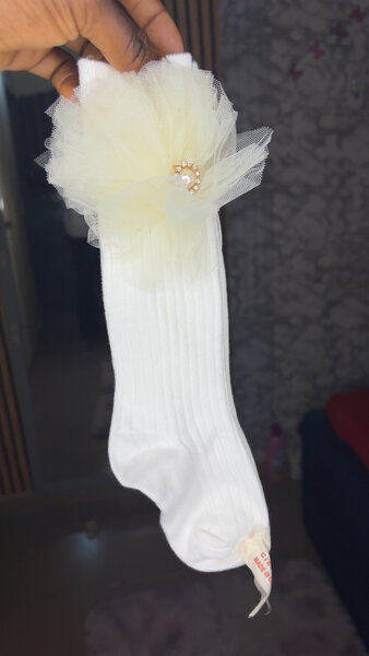 Chaussettes avec nœud enfant