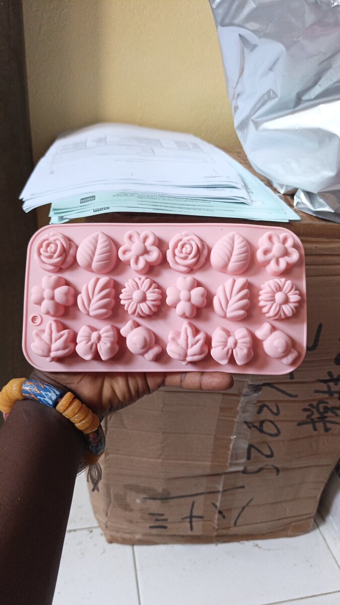 Moule à chocolat fleurs