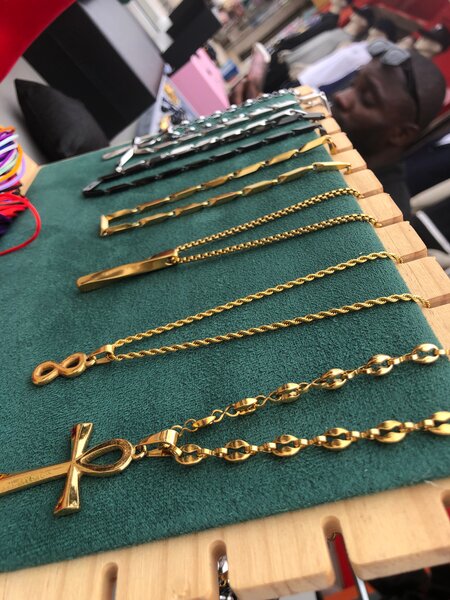 Colliers Acier Inoxydable Élégants