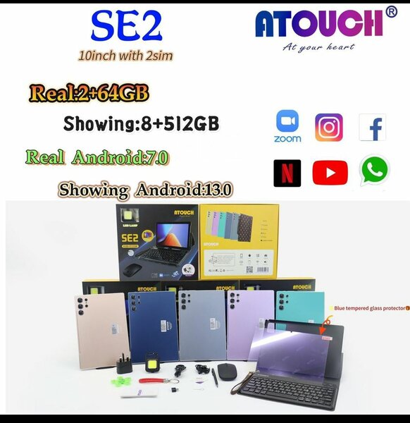 Tablette ATOUCH SE2 10 pouces