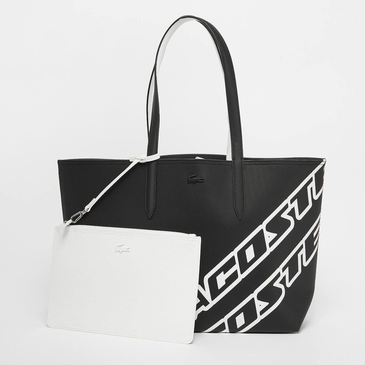 Sac à main réversible avec pochette