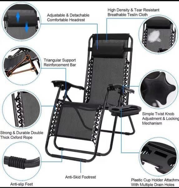 Chaise Longue Réglable Extérieure