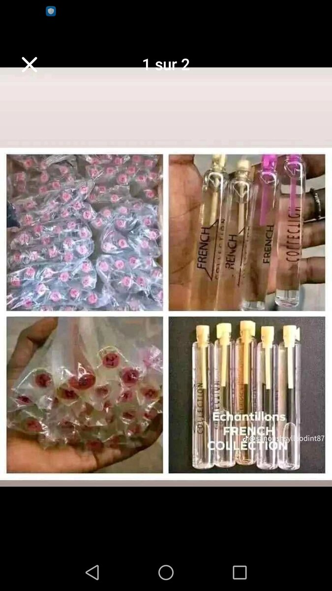 Échantillons de Parfum