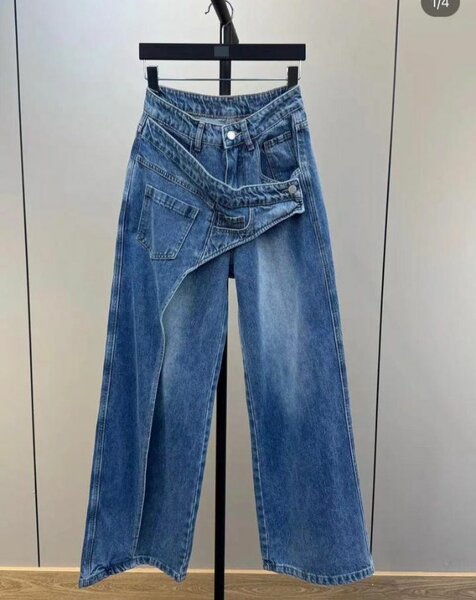 Jeans larges pour femmes