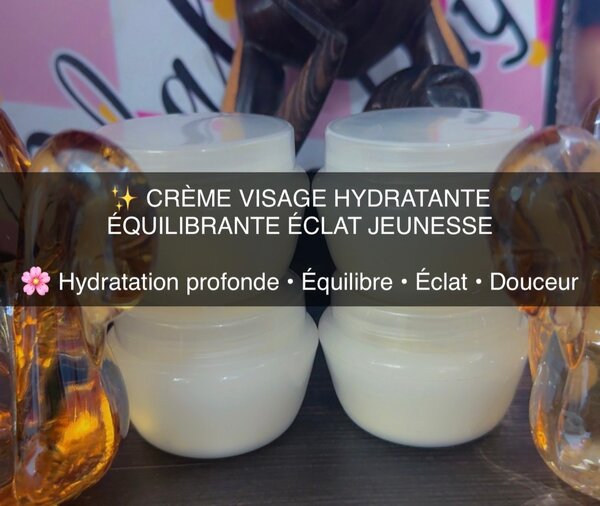 Crème Visage Hydratante Éclat