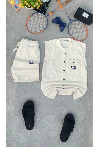 Ensemble décontracté sans manches