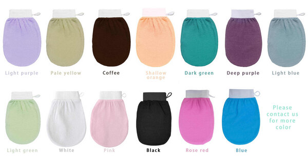 Gant exfoliant peau douce