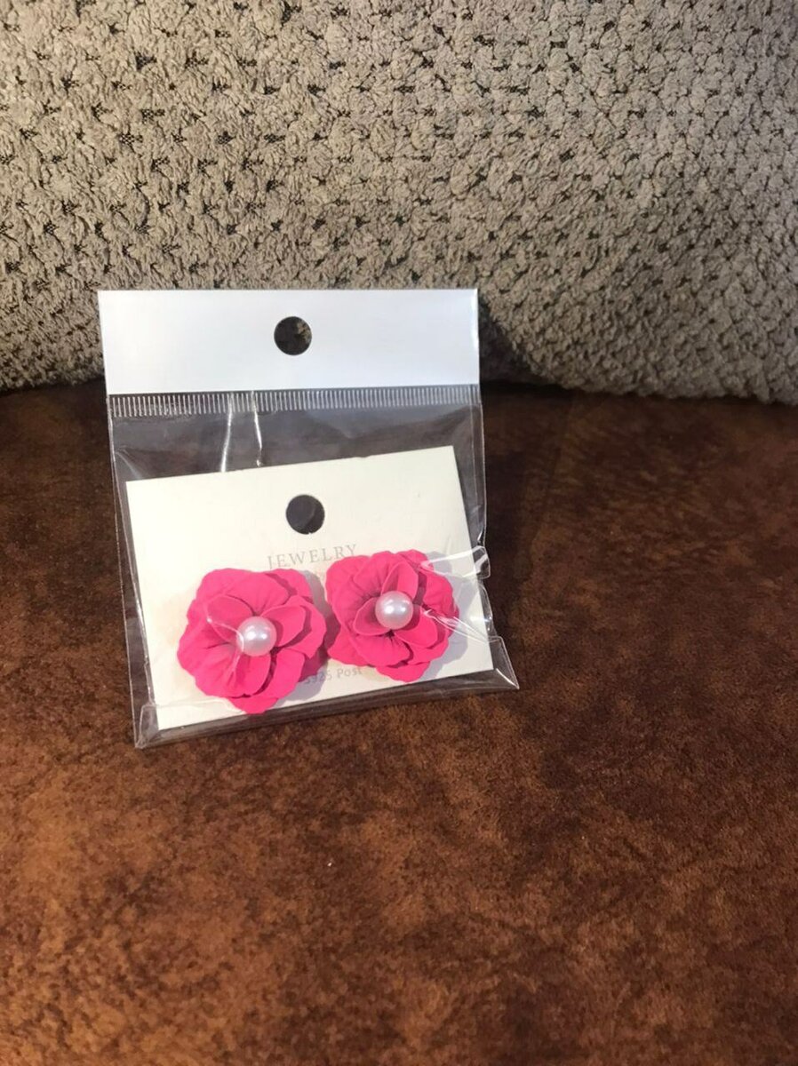 Boucles d'oreilles fleur élégance