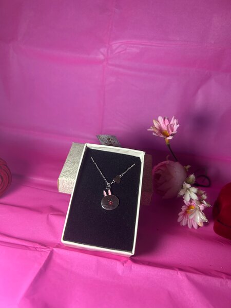 Collier avec pendentif en argent