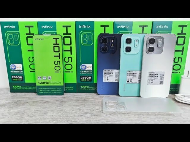 Infinix Hot 50i 256GB 12GB RAM