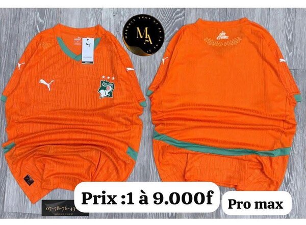 Maillot Côte d'Ivoire Puma