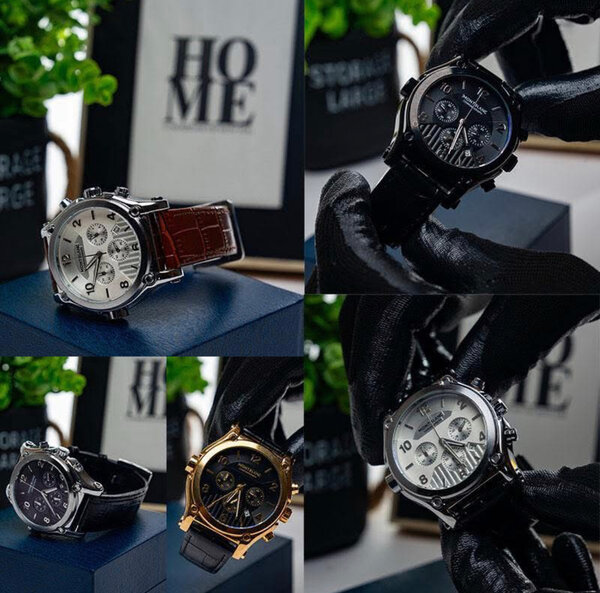 Montre chronographe élégante