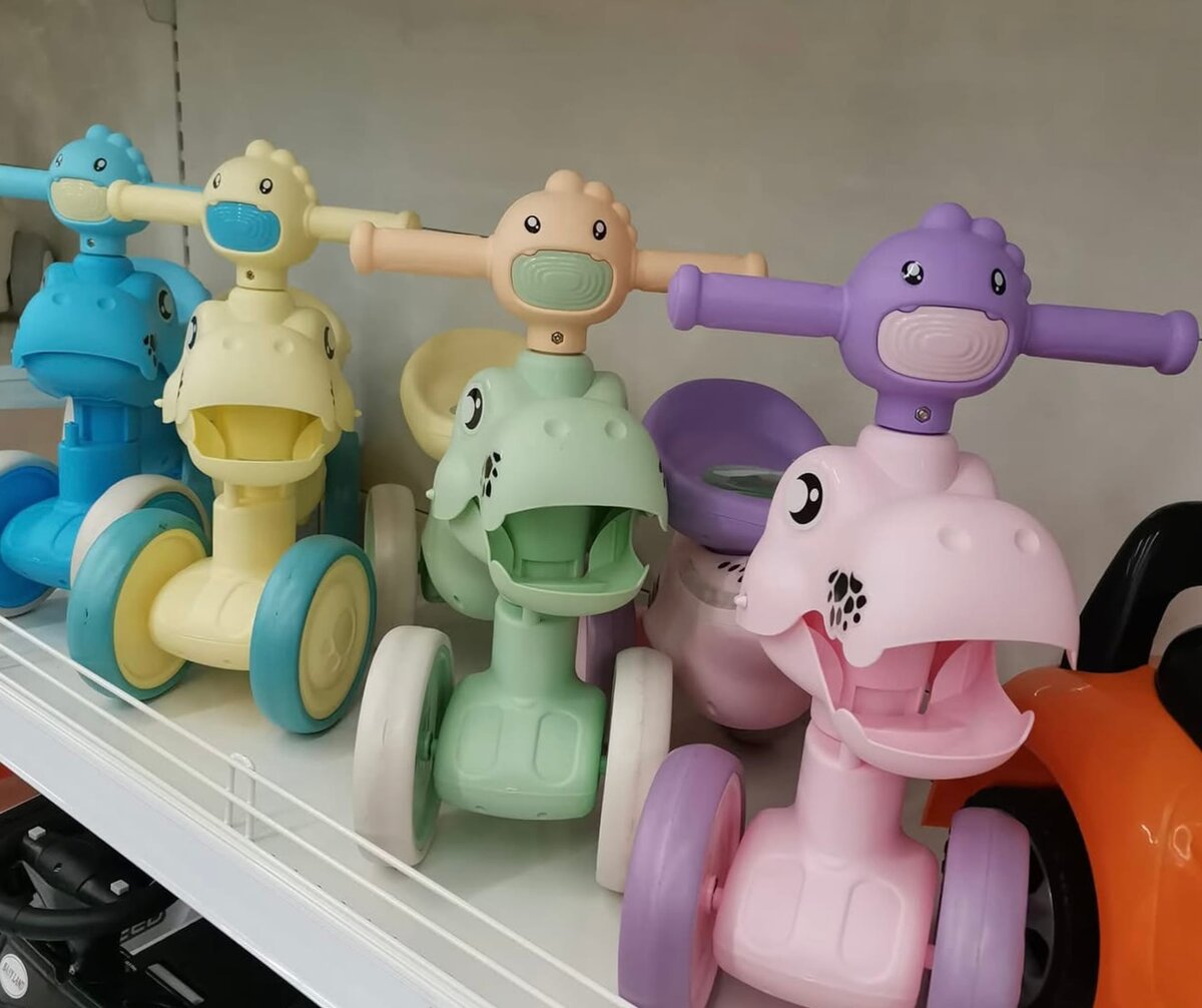 Trottinette Dino Colorée