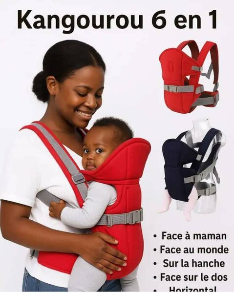 Porte-bébé Ergonomique 6 en 1