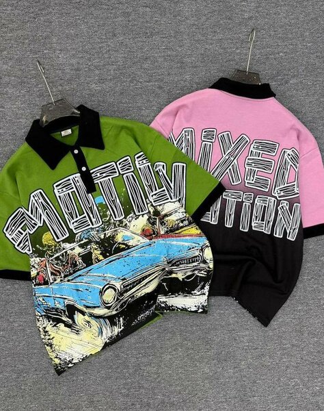 Polo À Imprimé Graphique