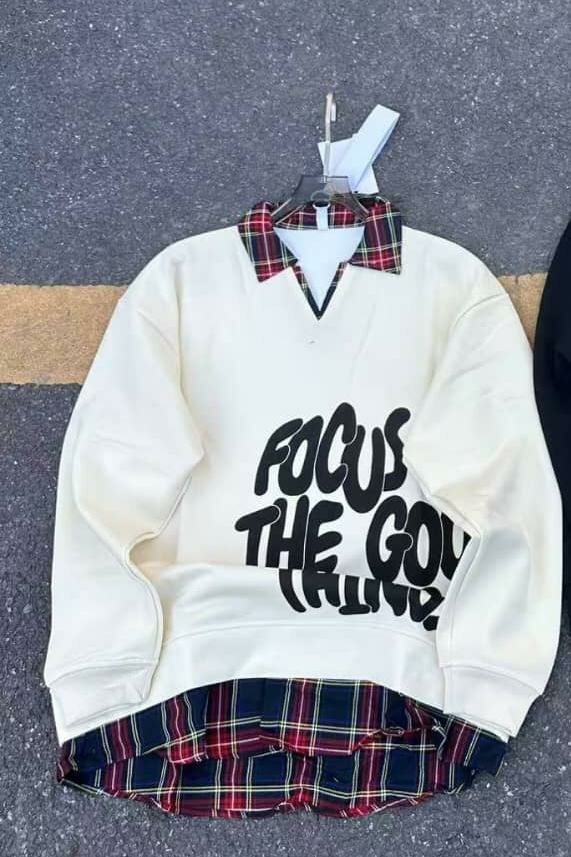 Sweat à épaisseurs stylisé