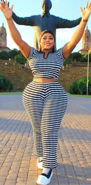 Ensemble rayé tendance