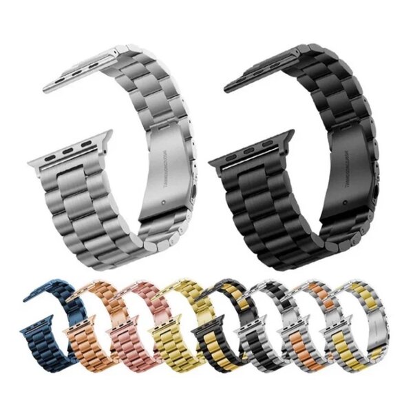 Bracelet pour montre connectée en acier inoxydable