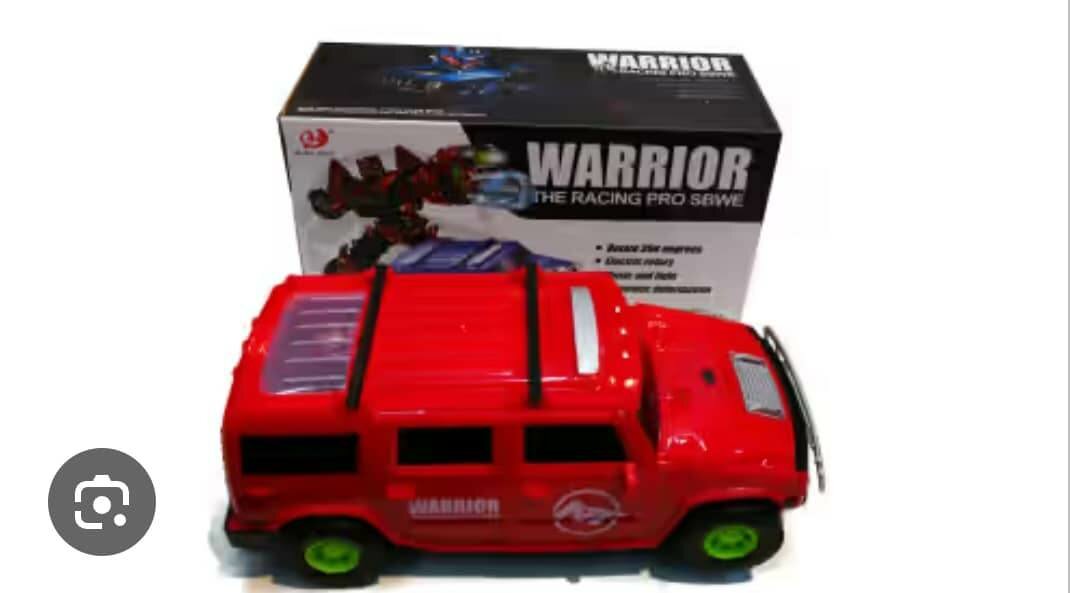 Voiture Transformable Rouge