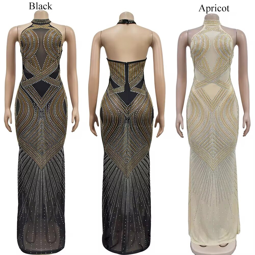 Robe longue élégante soirée