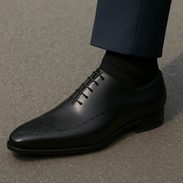 Souliers en cuir homme