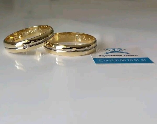 Alliances en Or Élégantes