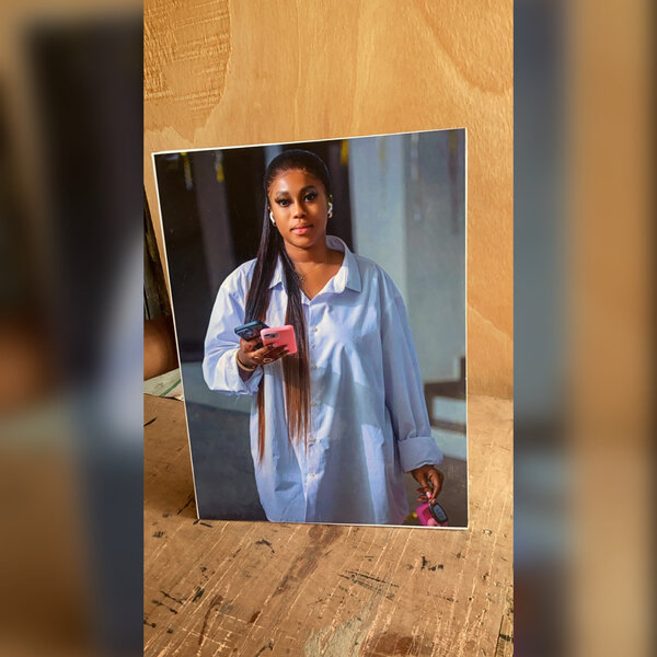 Portrait photo en couleur