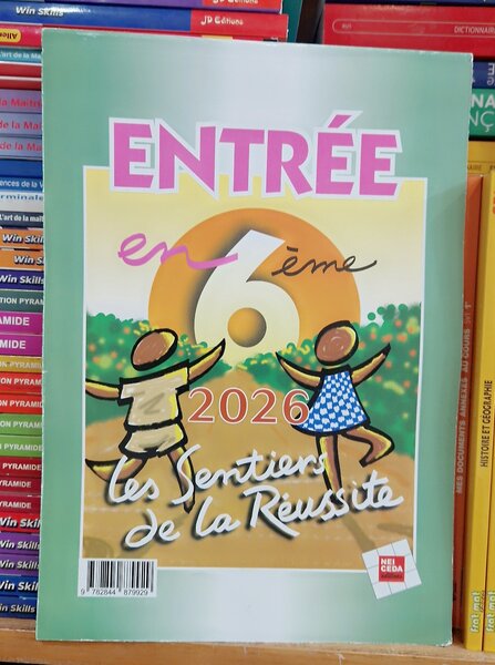 Livre d'entrée en 6ème