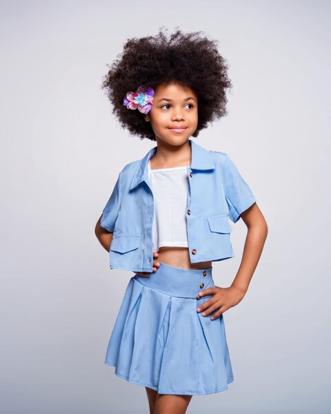 Ensemble jupe pour filles