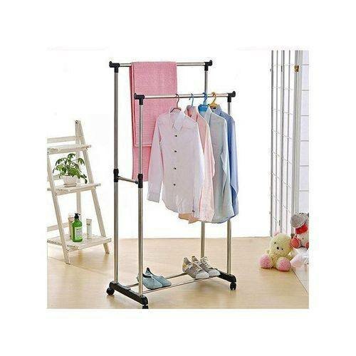 Adjustable Double Clothing Rack