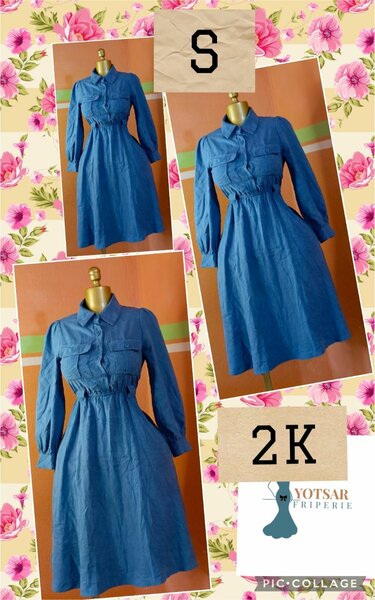 Robe en jean élégante