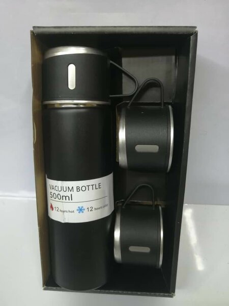 Ensemble Thermos 500ml avec 2 Gobelets