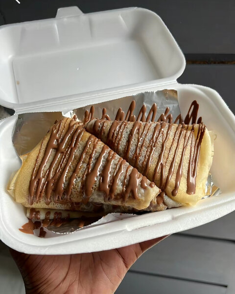 Crêpes gourmandes au chocolat