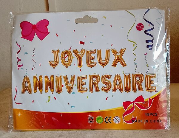 Ballons Joyeux Anniversaire