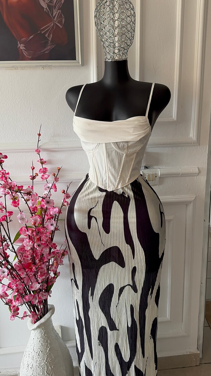 Robe longue élégante femme