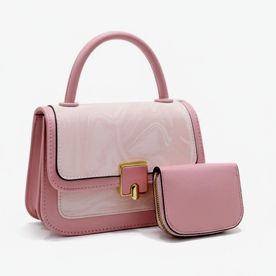 Sac à main rose élégant