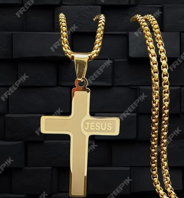 Collier Croix en Or Jésus