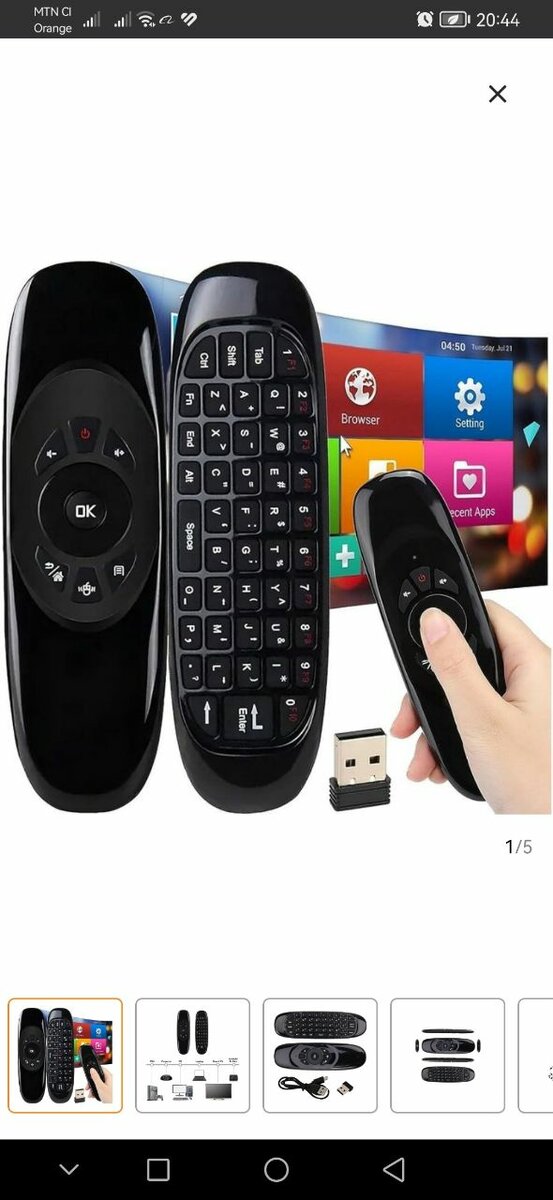 Télécommande Clavier Sans Fil