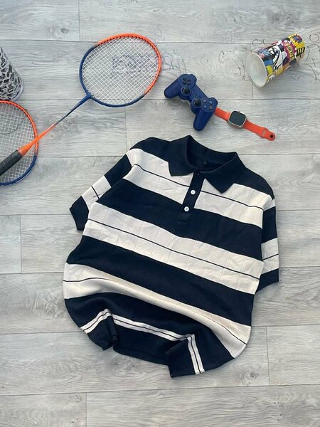 Polo homme rétro élégant