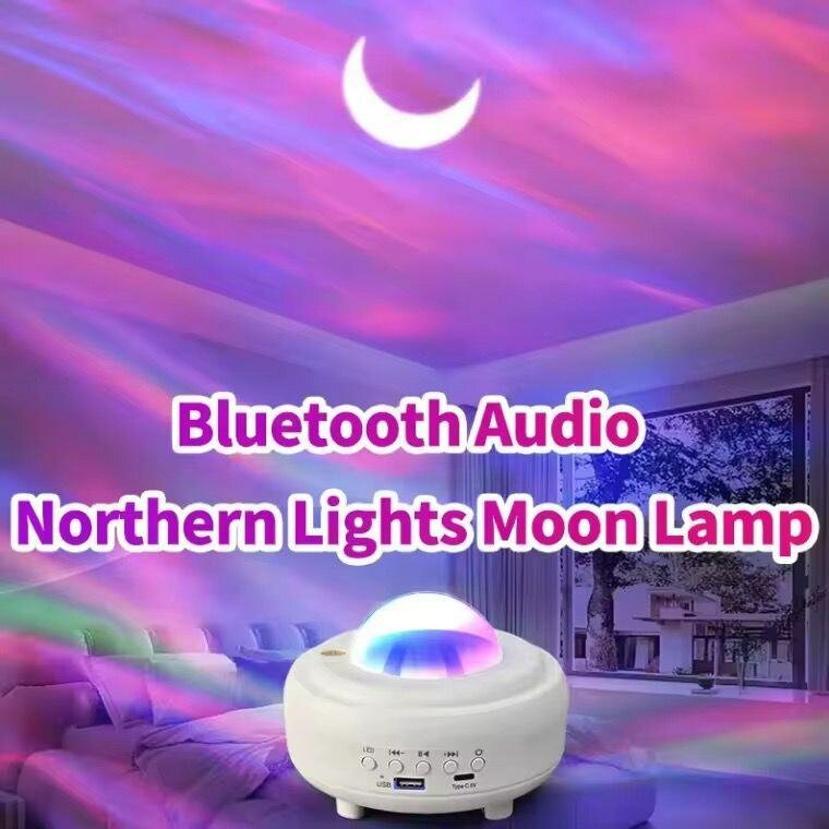 Lampe Lune Bluetooth LED