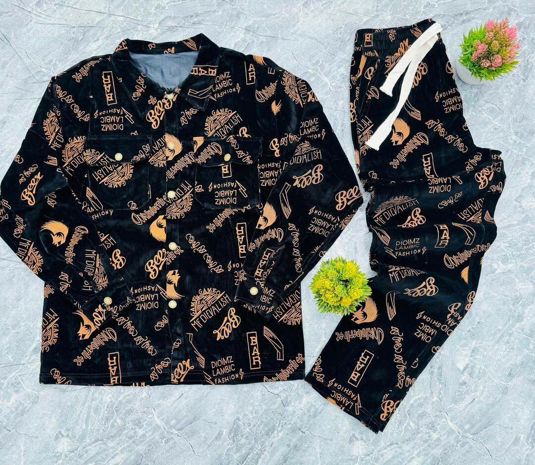 Ensemble jogging imprimé élégant